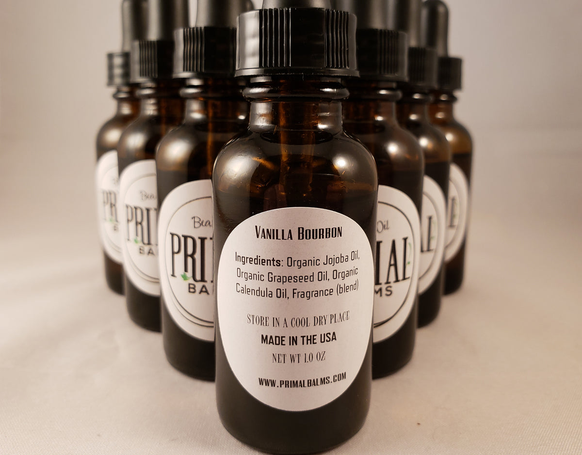Vanilla Bourbon Beard Oil Primal Balms